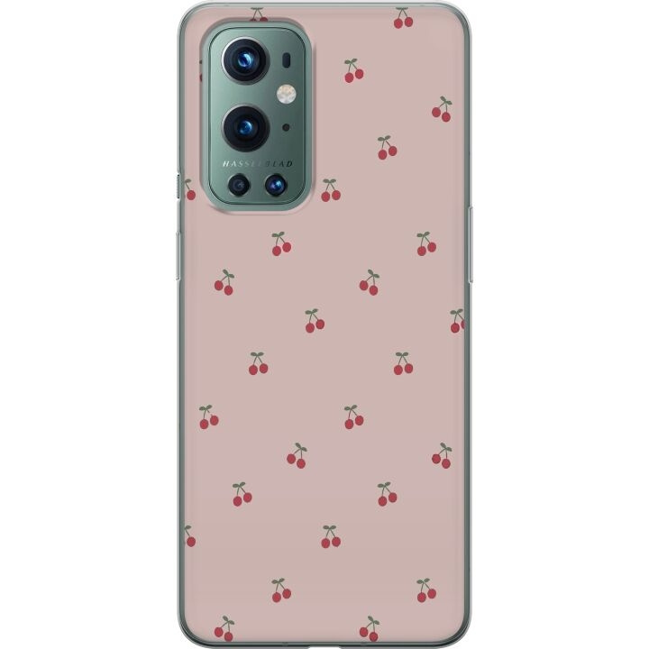 Mobilcover til OnePlus 9 Pro med Kirsebær motiv i gruppen SMARTPHONES & TABLETS / Mobil Beskyttelse / OnePlus hos TP E-commerce Nordic AB (A57048)