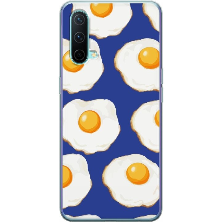 Mobilcover til OnePlus Nord CE 5G med Stegte æg motiv i gruppen SMARTPHONES & TABLETS / Mobil Beskyttelse / OnePlus hos TP E-commerce Nordic AB (A57587)