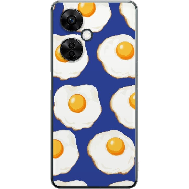 Mobilcover til OnePlus Nord CE 3 Lite med Stegte æg motiv i gruppen SMARTPHONES & TABLETS / Mobil Beskyttelse / OnePlus hos TP E-commerce Nordic AB (A57749)