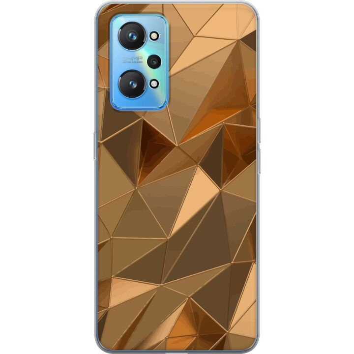 Mobilcover til Realme GT Neo2 med 3D Guld motiv i gruppen SMARTPHONES & TABLETS / Mobil Beskyttelse / Realme hos TP E-commerce Nordic AB (A58091)