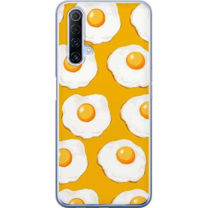 Mobilcover til Realme X50 5G med Stegt æg motiv i gruppen SMARTPHONES & TABLETS / Mobil Beskyttelse / Realme hos TP E-commerce Nordic AB (A58123)