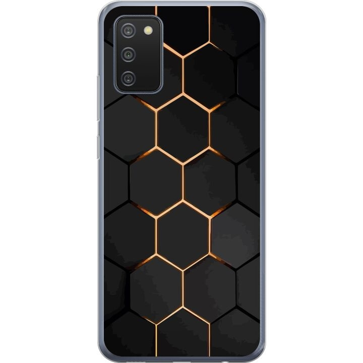 Mobilcover til Samsung Galaxy A02s med Luksuriøst Mønster motiv i gruppen SMARTPHONES & TABLETS / Mobil Beskyttelse / Samsung hos TP E-commerce Nordic AB (A58200)