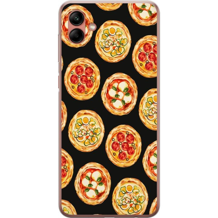 Mobilcover til Samsung Galaxy A04 med Pizza motiv i gruppen SMARTPHONES & TABLETS / Mobil Beskyttelse / Samsung hos TP E-commerce Nordic AB (A58323)