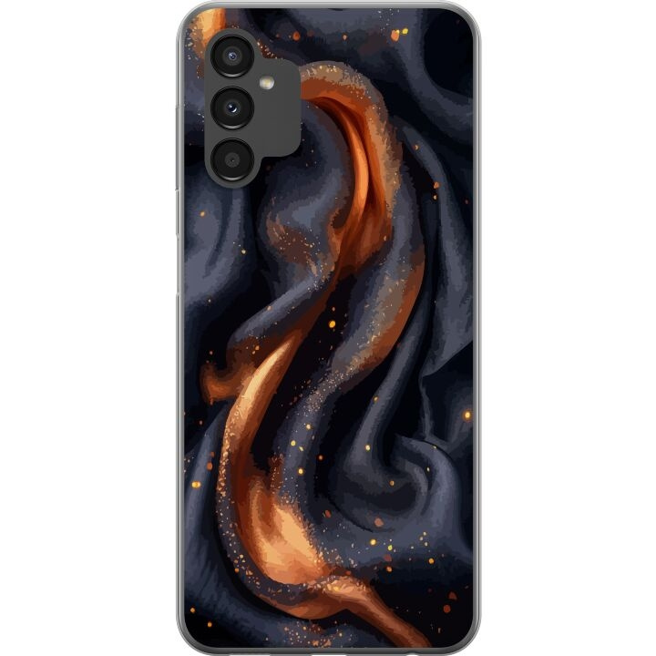 Mobilcover til Samsung Galaxy A04s med Brandigt silke motiv i gruppen SMARTPHONES & TABLETS / Mobil Beskyttelse / Samsung hos TP E-commerce Nordic AB (A58338)