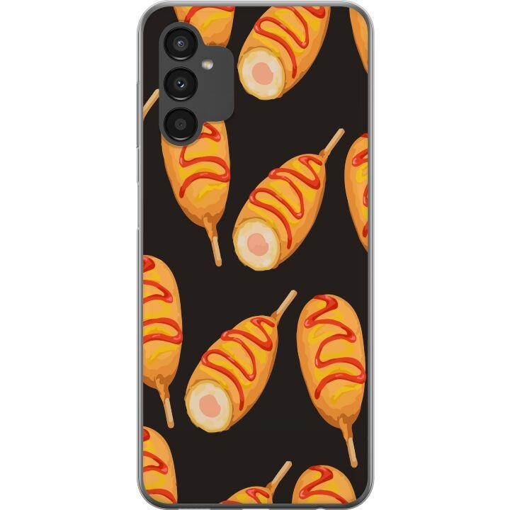 Mobilcover til Samsung Galaxy A04s med Kyllingedrumstick motiv i gruppen SMARTPHONES & TABLETS / Mobil Beskyttelse / Samsung hos TP E-commerce Nordic AB (A58346)