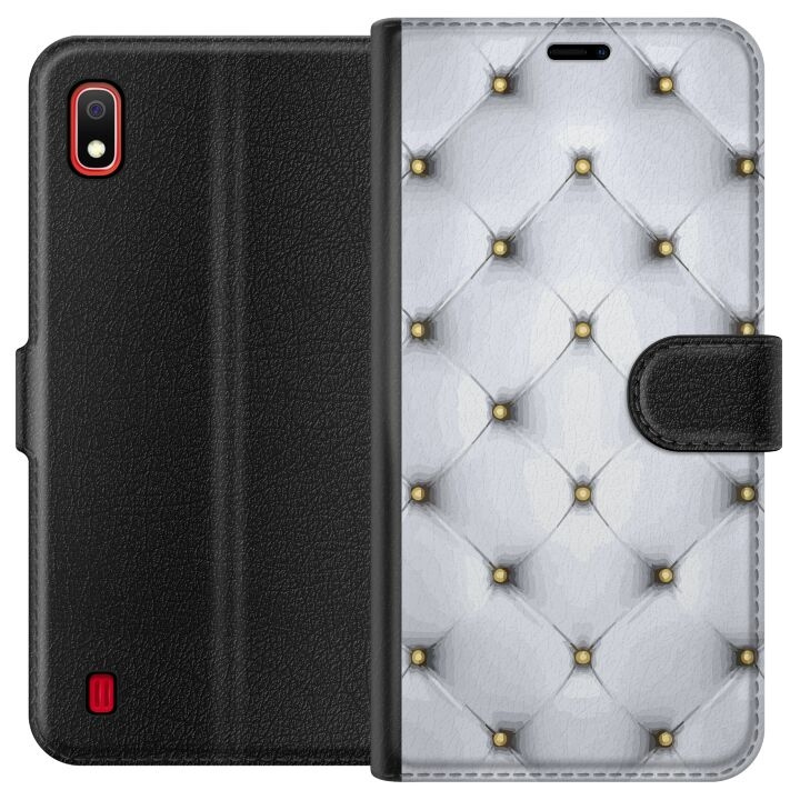 Tegnebogsetui til Samsung Galaxy A10 med Luksuriøst motiv i gruppen SMARTPHONES & TABLETS / Mobil Beskyttelse / Samsung hos TP E-commerce Nordic AB (A58486)