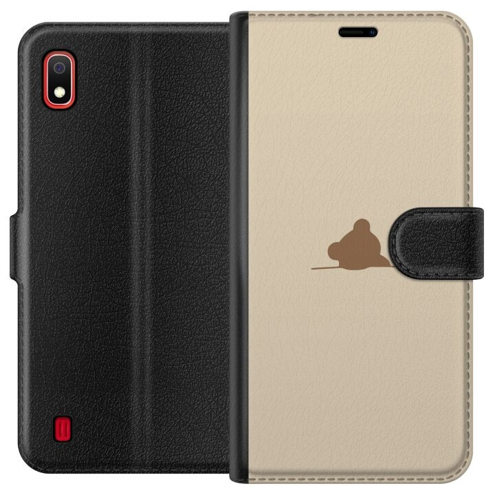 Tegnebogsetui til Samsung Galaxy A10 med Nalle motiv i gruppen SMARTPHONES & TABLETS / Mobil Beskyttelse / Samsung hos TP E-commerce Nordic AB (A58492)