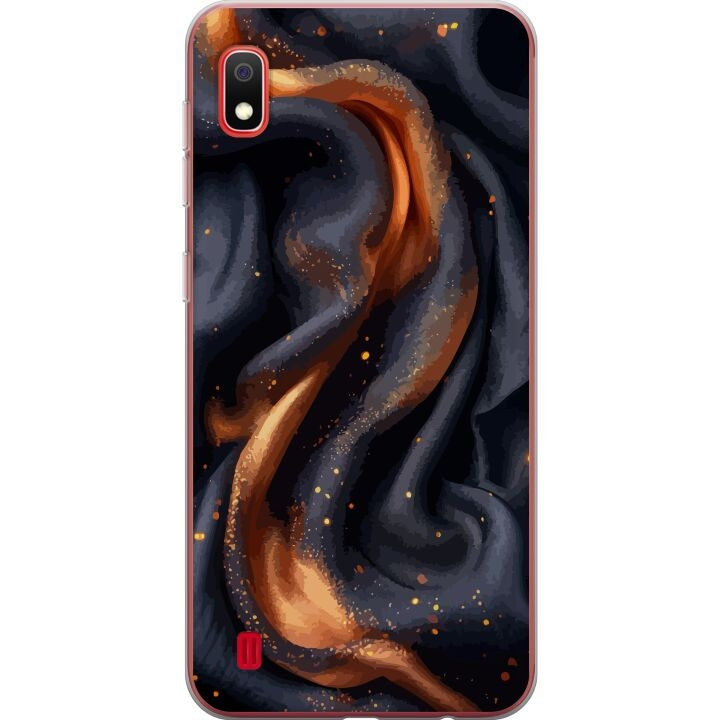 Mobilcover til Samsung Galaxy A10 med Brandigt silke motiv i gruppen SMARTPHONES & TABLETS / Mobil Beskyttelse / Samsung hos TP E-commerce Nordic AB (A58500)