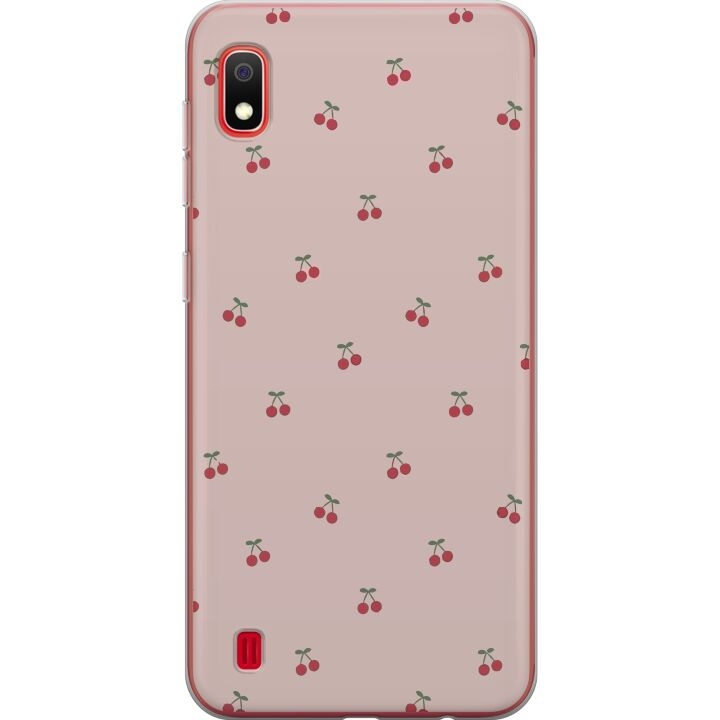 Mobilcover til Samsung Galaxy A10 med Kirsebær motiv i gruppen SMARTPHONES & TABLETS / Mobil Beskyttelse / Samsung hos TP E-commerce Nordic AB (A58506)
