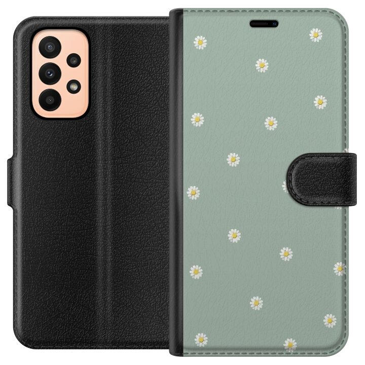 Tegnebogsetui til Samsung Galaxy A23 med Præstekrave motiv i gruppen SMARTPHONES & TABLETS / Mobil Beskyttelse / Samsung hos TP E-commerce Nordic AB (A59016)