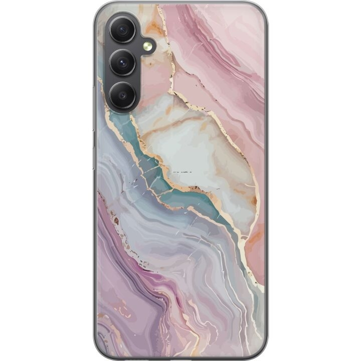 Mobilcover til Samsung Galaxy A24 4G med Marmor motiv i gruppen SMARTPHONES & TABLETS / Mobil Beskyttelse / Samsung hos TP E-commerce Nordic AB (A59142)
