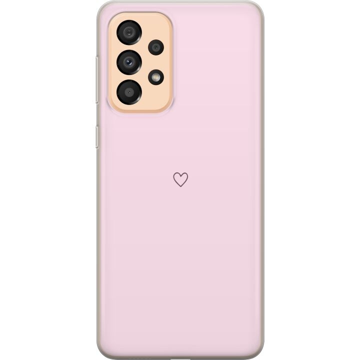 Mobilcover til Samsung Galaxy A33 5G med Hjerte motiv i gruppen SMARTPHONES & TABLETS / Mobil Beskyttelse / Samsung hos TP E-commerce Nordic AB (A59301)