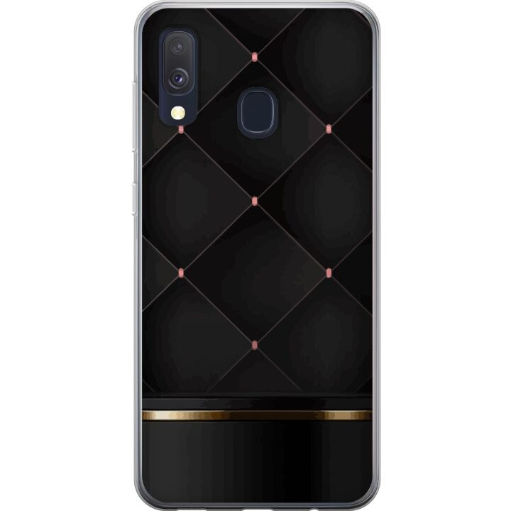 Mobilcover til Samsung Galaxy A40 med Luksuslinje motiv i gruppen SMARTPHONES & TABLETS / Mobil Beskyttelse / Samsung hos TP E-commerce Nordic AB (A59486)