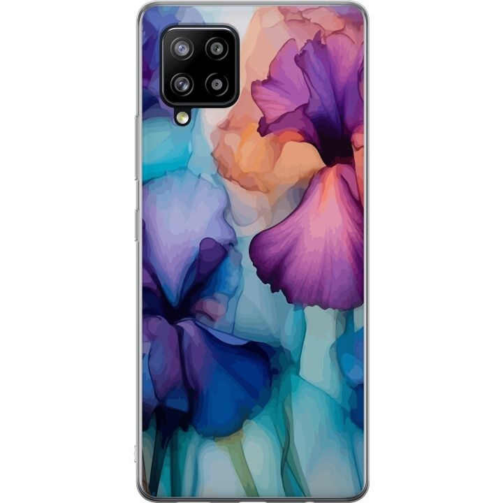 Mobilcover til Samsung Galaxy A42 5G med Magiske blomster motiv i gruppen SMARTPHONES & TABLETS / Mobil Beskyttelse / Samsung hos TP E-commerce Nordic AB (A59582)
