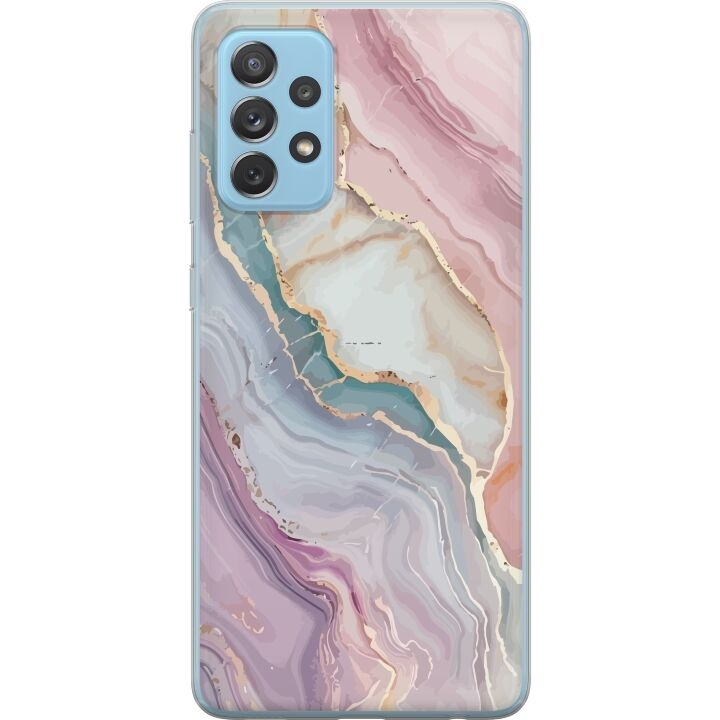 Mobilcover til Samsung Galaxy A52 5G med Marmor motiv i gruppen SMARTPHONES & TABLETS / Mobil Beskyttelse / Samsung hos TP E-commerce Nordic AB (A59763)