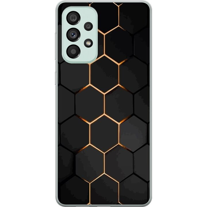 Mobilcover til Samsung Galaxy A73 5G med Luksuriøst Mønster motiv i gruppen SMARTPHONES & TABLETS / Mobil Beskyttelse / Samsung hos TP E-commerce Nordic AB (A60198)