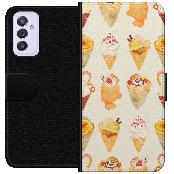 Tegnebogsetui til Samsung Galaxy A82 5G med Glasagtigt motiv i gruppen SMARTPHONES & TABLETS / Mobil Beskyttelse / Samsung hos TP E-commerce Nordic AB (A60265)