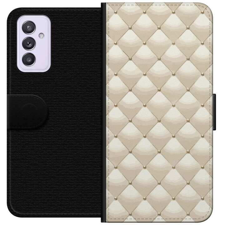 Tegnebogsetui til Samsung Galaxy A82 5G med Guldglans motiv i gruppen SMARTPHONES & TABLETS / Mobil Beskyttelse / Samsung hos TP E-commerce Nordic AB (A60280)