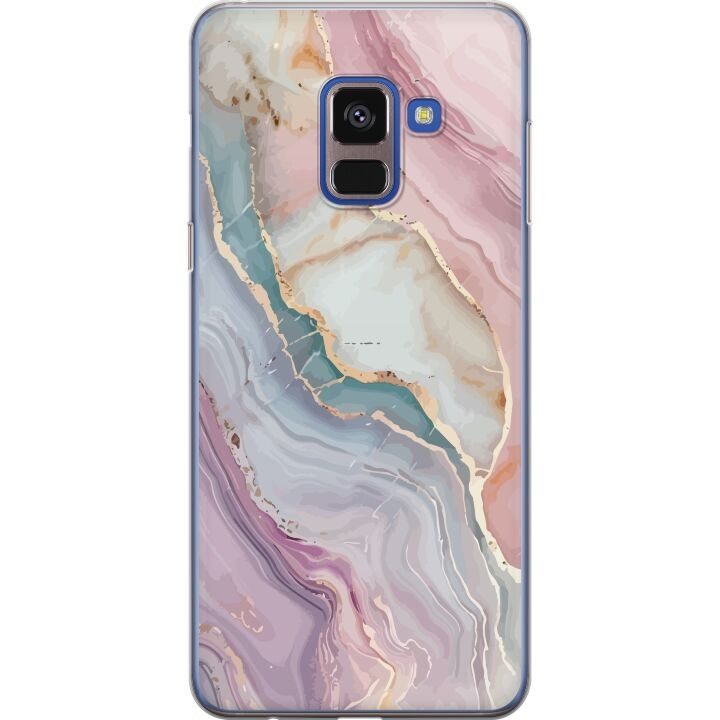 Mobilcover til Samsung Galaxy A8 (2018) med Marmor motiv i gruppen SMARTPHONES & TABLETS / Mobil Beskyttelse / Samsung hos TP E-commerce Nordic AB (A60330)