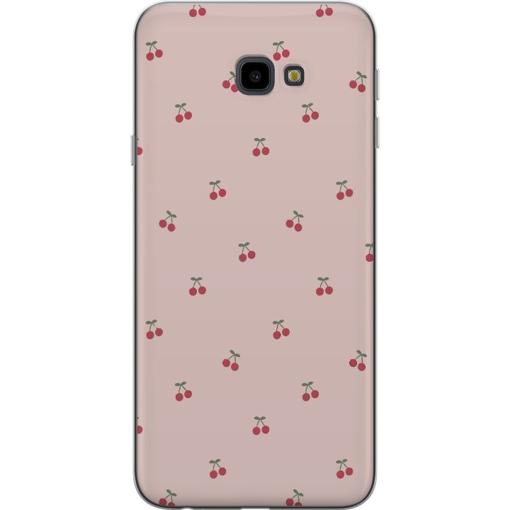Mobilcover til Samsung Galaxy J4+ med Kirsebær motiv i gruppen SMARTPHONES & TABLETS / Mobil Beskyttelse / Samsung hos TP E-commerce Nordic AB (A60423)