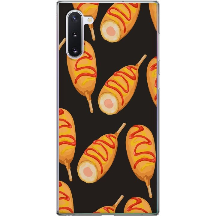 Mobilcover til Samsung Galaxy Note10 med Kyllingedrumstick motiv i gruppen SMARTPHONES & TABLETS / Mobil Beskyttelse / Samsung hos TP E-commerce Nordic AB (A60533)