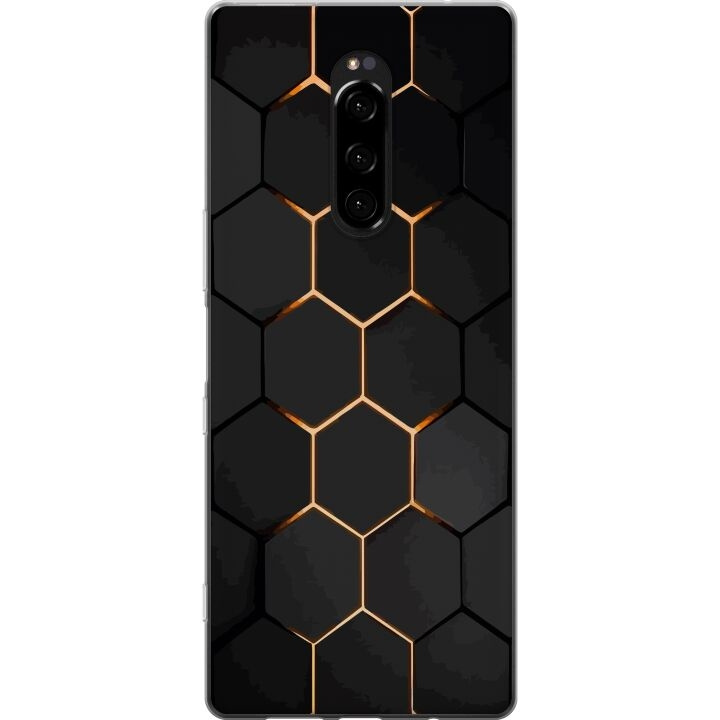 Mobilcover til Sony Xperia 1 med Luksuriøst Mønster motiv i gruppen SMARTPHONES & TABLETS / Mobil Beskyttelse / Sony hos TP E-commerce Nordic AB (A60819)
