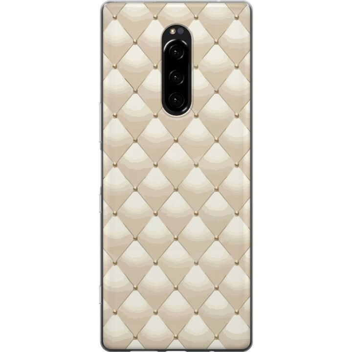 Mobilcover til Sony Xperia 1 med Guldglans motiv i gruppen SMARTPHONES & TABLETS / Mobil Beskyttelse / Sony hos TP E-commerce Nordic AB (A60820)