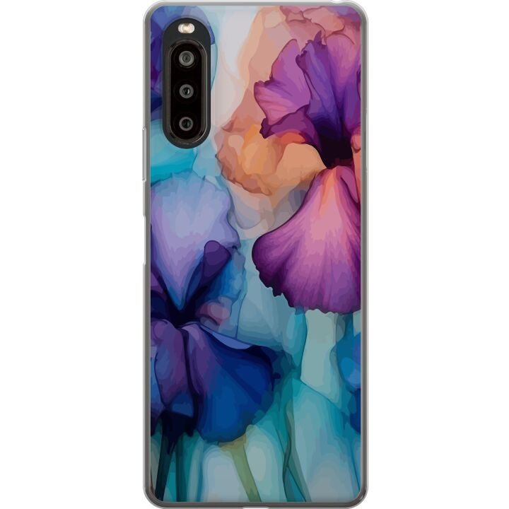 Mobilcover til Sony Xperia 10 II med Magiske blomster motiv i gruppen SMARTPHONES & TABLETS / Mobil Beskyttelse / Sony hos TP E-commerce Nordic AB (A60878)