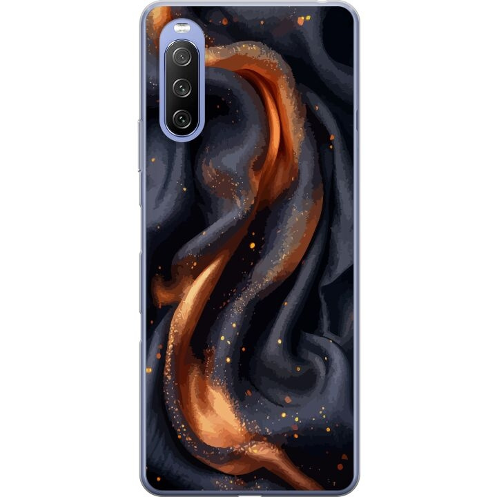 Mobilcover til Sony Xperia 10 III med Brandigt silke motiv i gruppen SMARTPHONES & TABLETS / Mobil Beskyttelse / Sony hos TP E-commerce Nordic AB (A60930)