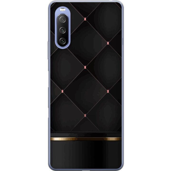 Mobilcover til Sony Xperia 10 III med Luksuslinje motiv i gruppen SMARTPHONES & TABLETS / Mobil Beskyttelse / Sony hos TP E-commerce Nordic AB (A60944)