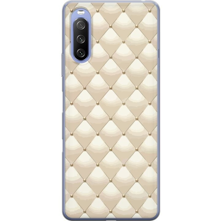 Mobilcover til Sony Xperia 10 III med Guldglans motiv i gruppen SMARTPHONES & TABLETS / Mobil Beskyttelse / Sony hos TP E-commerce Nordic AB (A60955)