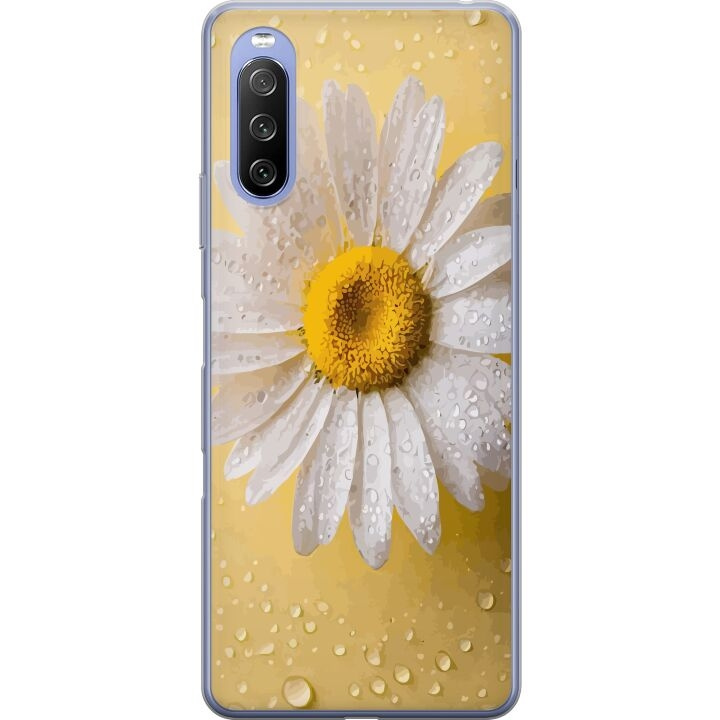 Mobilcover til Sony Xperia 10 III Lite med Porcelænsblomst motiv i gruppen SMARTPHONES & TABLETS / Mobil Beskyttelse / Sony hos TP E-commerce Nordic AB (A60956)