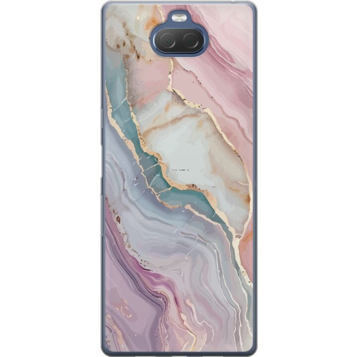Mobilcover til Sony Xperia 10 Plus med Marmor motiv i gruppen SMARTPHONES & TABLETS / Mobil Beskyttelse / Sony hos TP E-commerce Nordic AB (A61140)