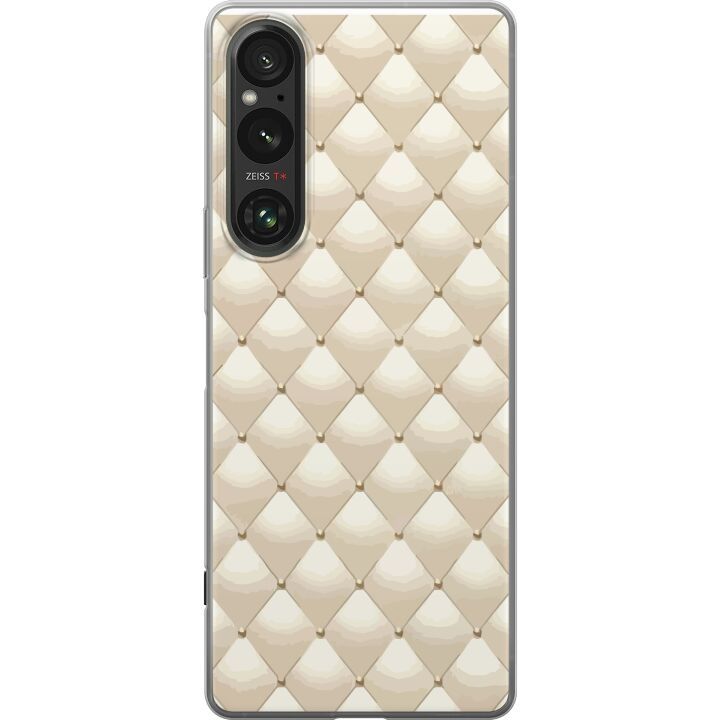 Mobilcover til Sony Xperia 1 V med Guldglans motiv i gruppen SMARTPHONES & TABLETS / Mobil Beskyttelse / Sony hos TP E-commerce Nordic AB (A61333)