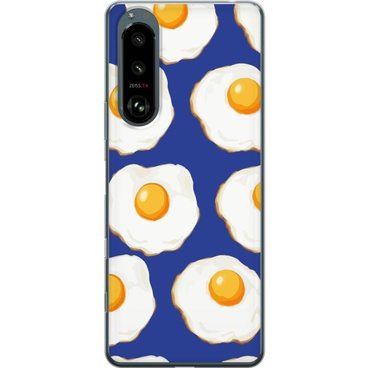 Mobilcover til Sony Xperia 5 III med Stegte æg motiv i gruppen SMARTPHONES & TABLETS / Mobil Beskyttelse / Sony hos TP E-commerce Nordic AB (A61448)