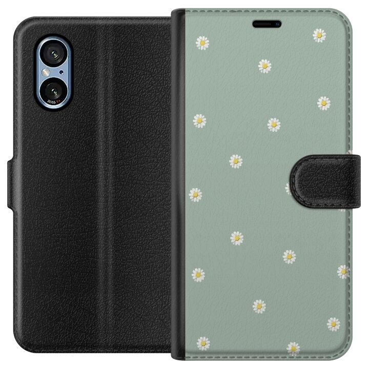 Tegnebogsetui til Sony Xperia 5 V med Præstekrave motiv i gruppen SMARTPHONES & TABLETS / Mobil Beskyttelse / Sony hos TP E-commerce Nordic AB (A61527)