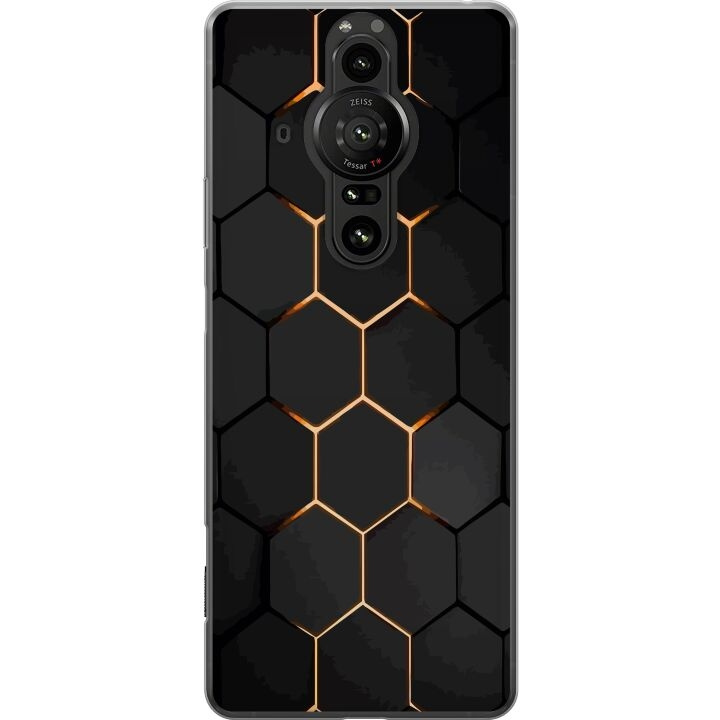 Mobilcover til Sony Xperia Pro-I med Luksuriøst Mønster motiv i gruppen SMARTPHONES & TABLETS / Mobil Beskyttelse / Sony hos TP E-commerce Nordic AB (A61710)