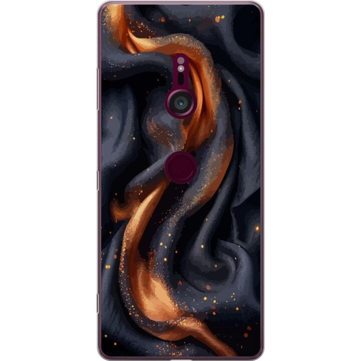 Mobilcover til Sony Xperia XZ3 med Brandigt silke motiv i gruppen SMARTPHONES & TABLETS / Mobil Beskyttelse / Sony hos TP E-commerce Nordic AB (A61713)