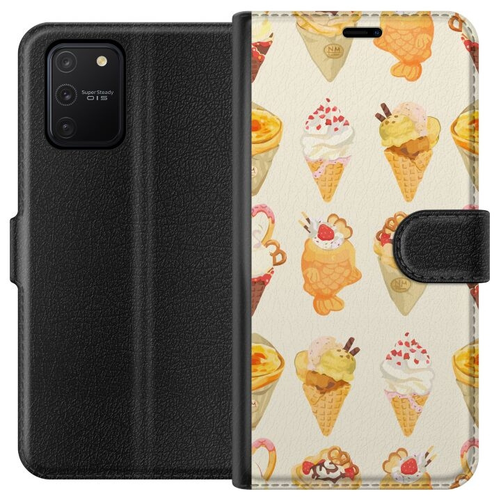 Tegnebogsetui til Samsung Galaxy S10 Lite med Glasagtigt motiv i gruppen SMARTPHONES & TABLETS / Mobil Beskyttelse / Samsung hos TP E-commerce Nordic AB (A61939)