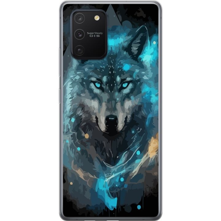 Mobilcover til Samsung Galaxy S10 Lite med Ulve motiv i gruppen SMARTPHONES & TABLETS / Mobil Beskyttelse / Samsung hos TP E-commerce Nordic AB (A61960)