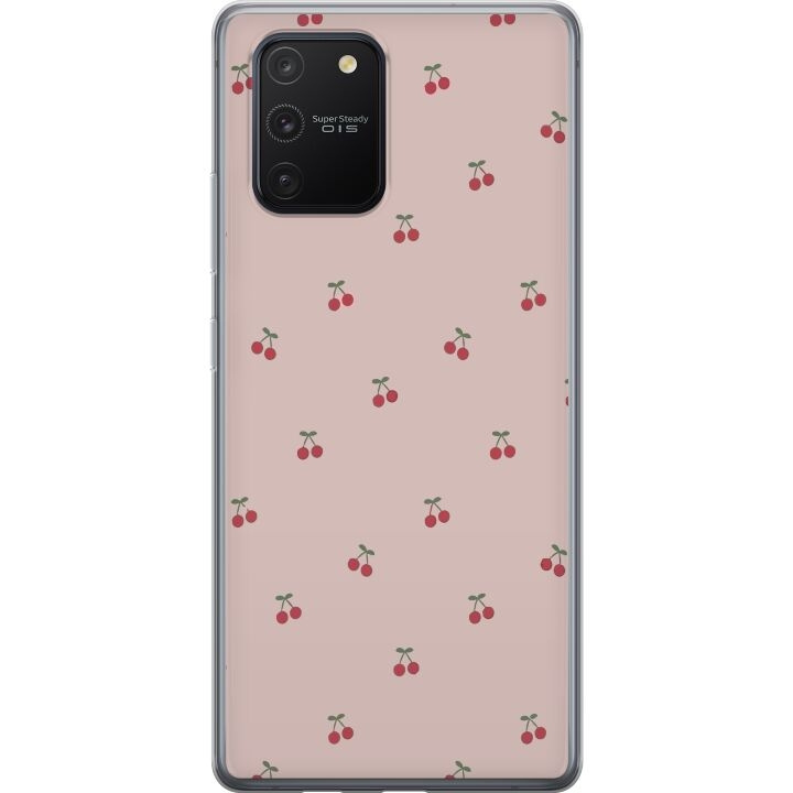 Mobilcover til Samsung Galaxy S10 Lite med Kirsebær motiv i gruppen SMARTPHONES & TABLETS / Mobil Beskyttelse / Samsung hos TP E-commerce Nordic AB (A61962)