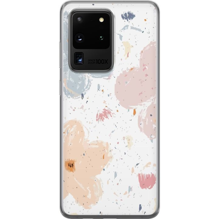 Mobilcover til Samsung Galaxy S20 Ultra med Blomster motiv i gruppen SMARTPHONES & TABLETS / Mobil Beskyttelse / Samsung hos TP E-commerce Nordic AB (A62237)