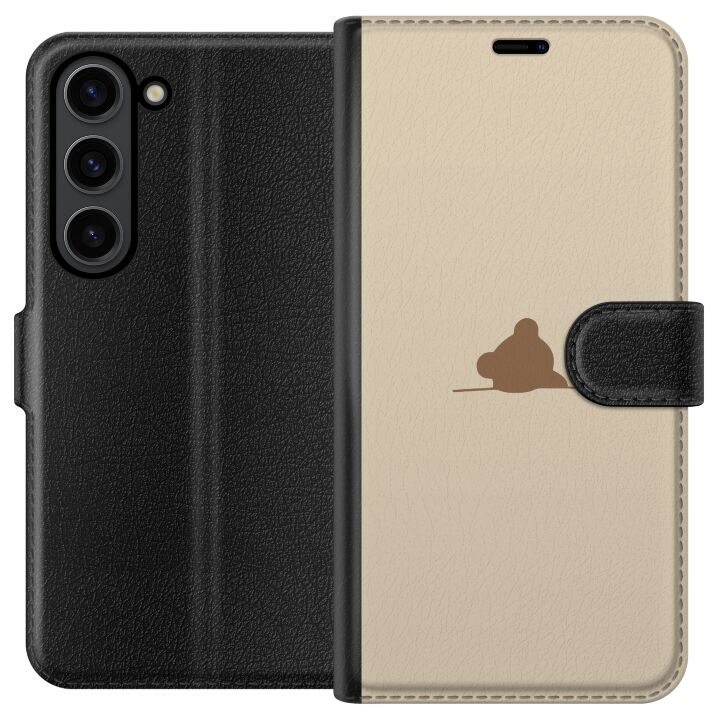 Tegnebogsetui til Samsung Galaxy S24+ med Nalle motiv i gruppen SMARTPHONES & TABLETS / Mobil Beskyttelse / Samsung hos TP E-commerce Nordic AB (A62920)