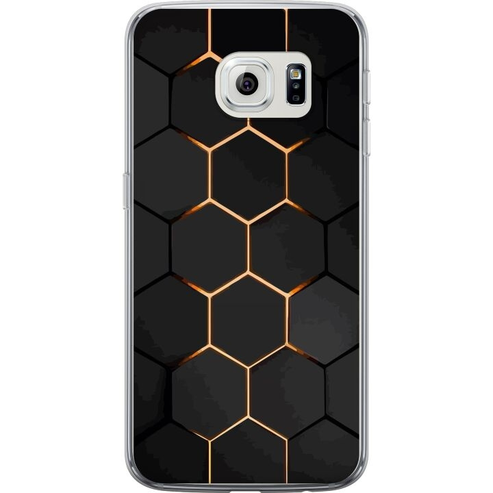 Mobilcover til Samsung Galaxy S6 edge med Luksuriøst Mønster motiv i gruppen SMARTPHONES & TABLETS / Mobil Beskyttelse / Samsung hos TP E-commerce Nordic AB (A63060)