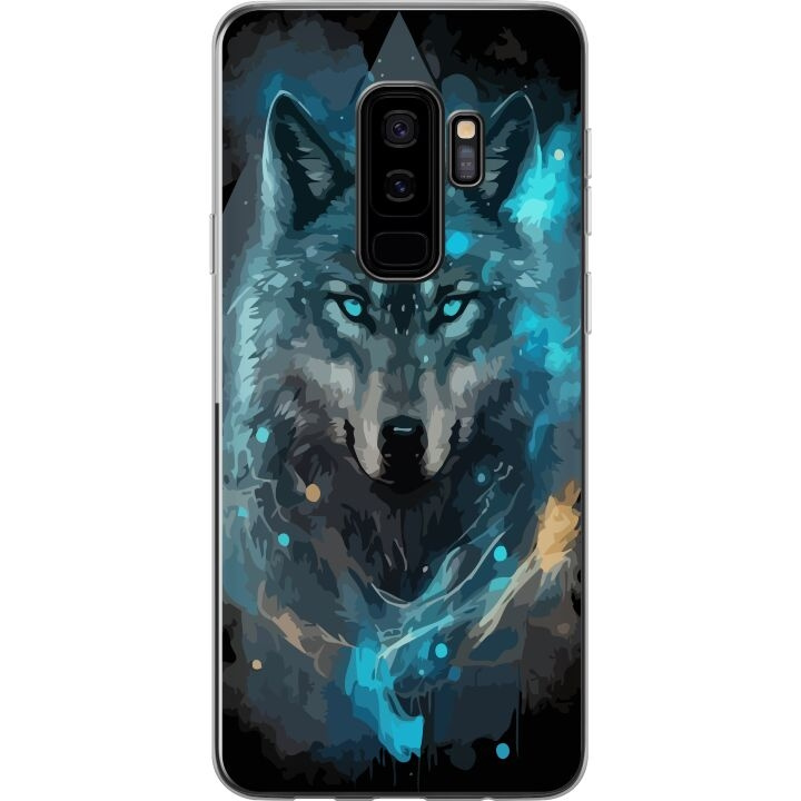 Mobilcover til Samsung Galaxy S9+ med Ulve motiv i gruppen SMARTPHONES & TABLETS / Mobil Beskyttelse / Samsung hos TP E-commerce Nordic AB (A63310)