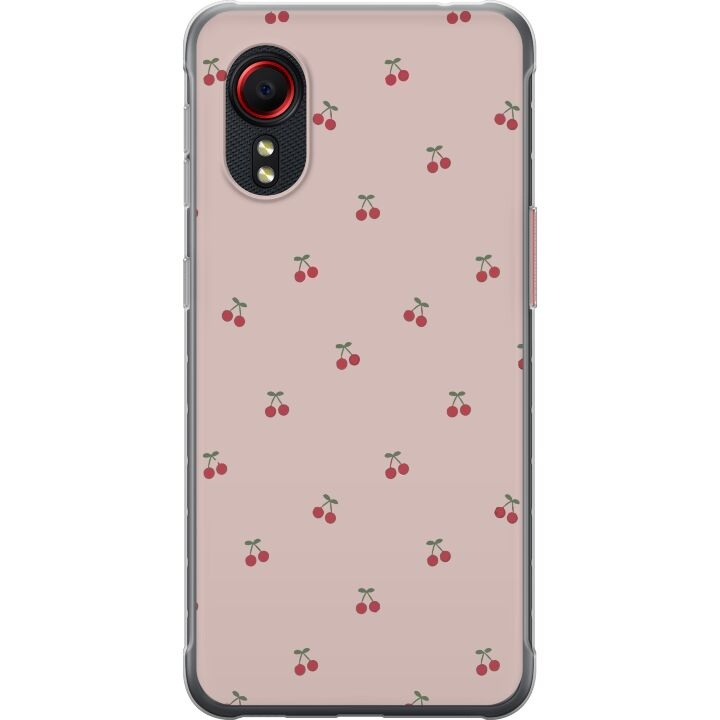 Mobilcover til Samsung Galaxy Xcover 5 med Kirsebær motiv i gruppen SMARTPHONES & TABLETS / Mobil Beskyttelse / Samsung hos TP E-commerce Nordic AB (A63447)