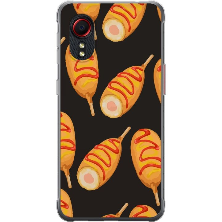 Mobilcover til Samsung Galaxy Xcover 5 med Kyllingedrumstick motiv i gruppen SMARTPHONES & TABLETS / Mobil Beskyttelse / Samsung hos TP E-commerce Nordic AB (A63449)