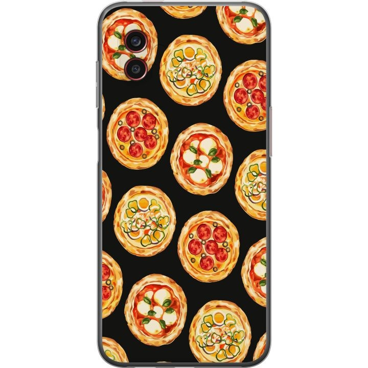 Mobilcover til Samsung Galaxy Xcover6 Pro med Pizza motiv i gruppen SMARTPHONES & TABLETS / Mobil Beskyttelse / Samsung hos TP E-commerce Nordic AB (A63480)