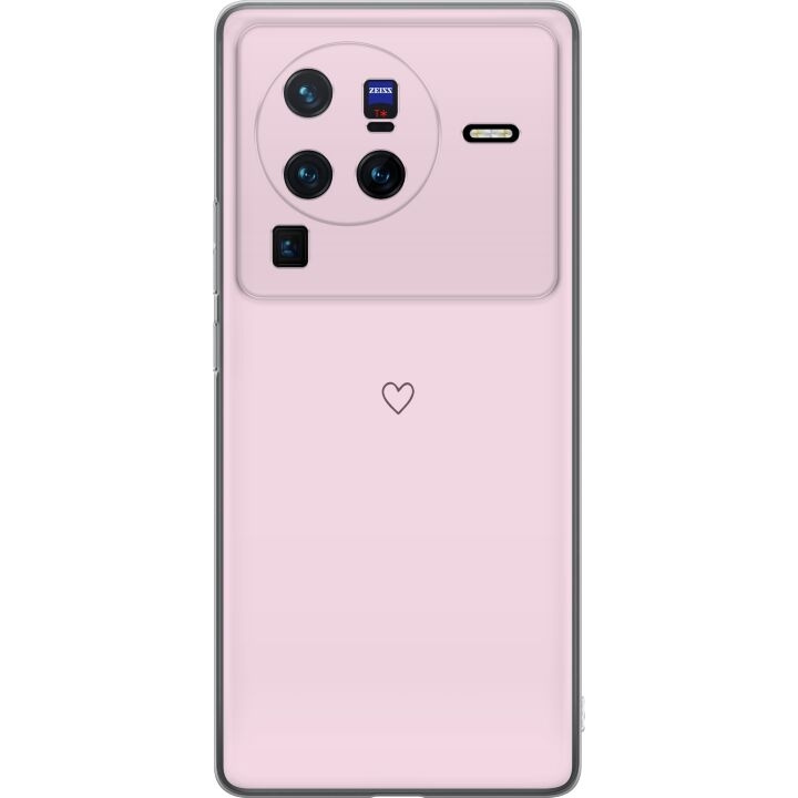 Mobilcover til vivo X80 Pro med Hjerte motiv i gruppen SMARTPHONES & TABLETS / Mobil Beskyttelse / vivo hos TP E-commerce Nordic AB (A63702)