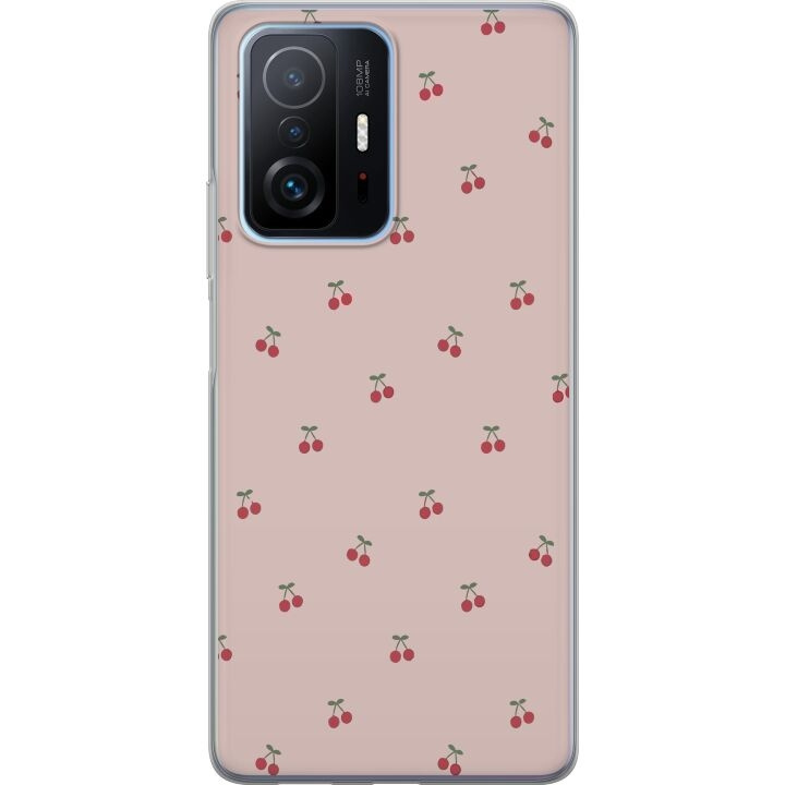 Mobilcover til Xiaomi 11T med Kirsebær motiv i gruppen SMARTPHONES & TABLETS / Mobil Beskyttelse / Xiaomi hos TP E-commerce Nordic AB (A63771)